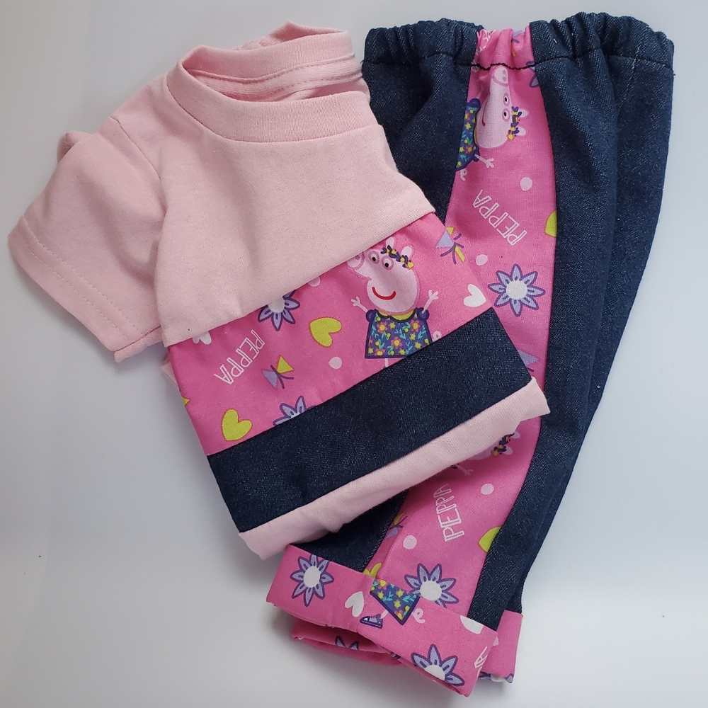 Girls Pepa Pig Short Set